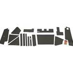 Allis Chalmers 7020 Series Lower Cab Kit - Black Belly