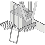 Case IH 71-89 Series Magnum Big M Series Window Step & Handrail